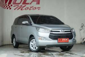Jual bekas TOYOTA INNOVA V DISEL 2.4 AT 2016 SILVER,lokasi di Bekasi Kab.