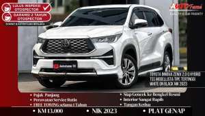 Jual bekas Toyota Innova Zenix 2.0 Q Hybrid TSS Modellista NIK 2023,lokasi di  