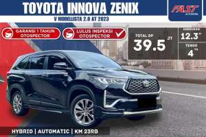 Jual bekas TOYOTA INNOVA ZENIX V HYBRID MODELLISTA 2023 AT 2.0 LOW KM.23RB,lokasi di Jakarta Timur
