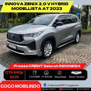 Jual bekas Toyota Innova Zenix V Hybrid Modellista Matic 2023 DP Minim Almaz,lokasi di Sleman Kab.