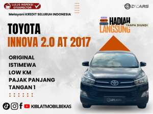 Jual bekas TOYOTA KIJANG INNOVA 2.0 G MATIC 2017 ISTIMEWA REBORN,lokasi di Klaten Kab.