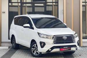 Jual bekas Toyota Kijang Innova 2.4G 2.4 G Diesel Solar AT Matic 2021 Putih.,lokasi di Jakarta Barat