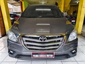 Jual bekas TOYOTA KIJANG INNOVA G 2.5 DIESEL AT 2014 MATIC SOLAR PAKE 2015,lokasi di Tangerang Kota