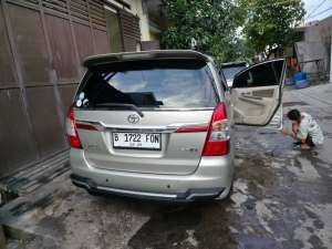 Jual bekas Toyota Kijang Innova Inova Barong G AT Matic Tahun 2014 Silver ,2015,lokasi di Bekasi Kab.