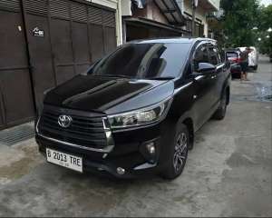 Jual bekas Toyota Kijang Innova Inova Reborn G Matic AT Tahun 2021 Hitam , 2022,lokasi di Bekasi Kab.