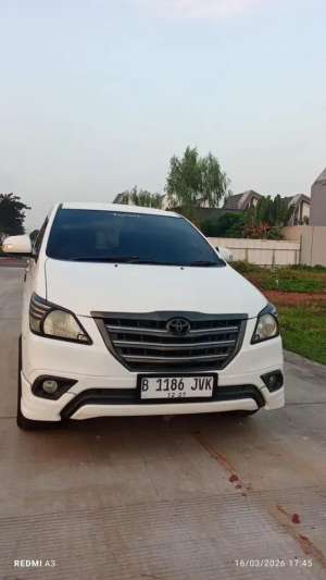 Jual bekas TOYOTA KIJANG INNOVA V LUXURY 2013 AT,lokasi di Tangerang Selatan Kota
