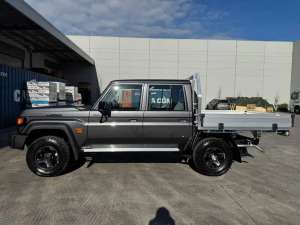 Jual bekas TOYOTA LAND CRUISER 70 GXL DOUBLE CABIN 2.8L DIESEL 2025 GREY ON GREY,lokasi di Jakarta Selatan
