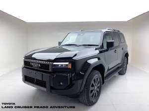 Jual bekas TOYOTA LAND CRUISER PRADO ADVENTURE HYBRID DIESEL 2025 ECLIPSE BLACK,lokasi di Jakarta Utara