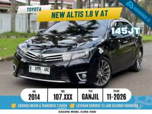 Jual bekas Toyota New Altis V 1.8 AT 2014 Hitam,lokasi di Jakarta Selatan