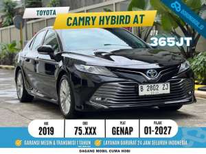 Jual bekas Toyota New Camry 2.5 Hybrid Matic 2019 Hitam,lokasi di Jakarta Selatan