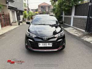 Jual bekas Toyota New Yaris S 1.5 TRD Sportivo 7 AB Bensin-AT 2019 Hitam,lokasi di Jakarta Barat
