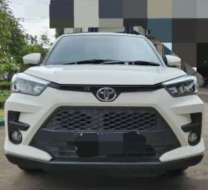 Jual bekas Toyota Raize 2022 putih 1.0 Turbo AT sangat terawat,lokasi di Cilegon Kota