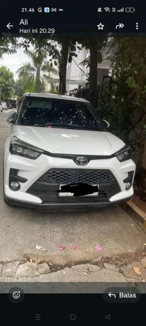 Jual bekas Toyota Raize 2023 Bensin,lokasi di Jakarta Utara