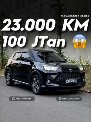 Jual bekas TOYOTA RAIZE G 1.0 TURBO 2021,lokasi di Tangerang Kota