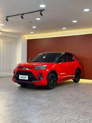 Jual bekas Toyota Raize GR Sport TSS Tahun 2021 Km 18 Rb Record,lokasi di Jakarta Selatan