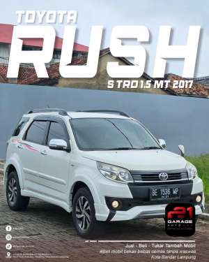 Jual bekas Toyota Rush 2017 S trd sportivo manual istimewa dp ceper aja yuk buru,lokasi di Bandar Lampung Kota