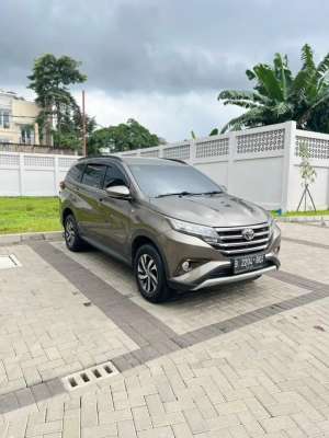 Jual bekas Toyota Rush G AT 2021 Matic Coklat Bagus Mulus Terbaru Like New Murah,lokasi di Jakarta Selatan