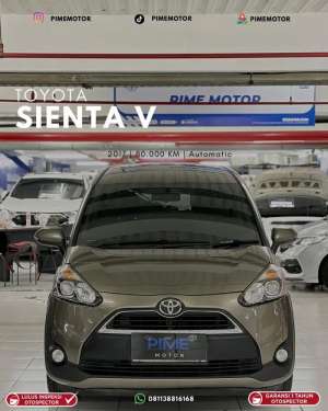 Jual bekas Toyota Sienta V at 2017,lokasi di Surabaya Kota
