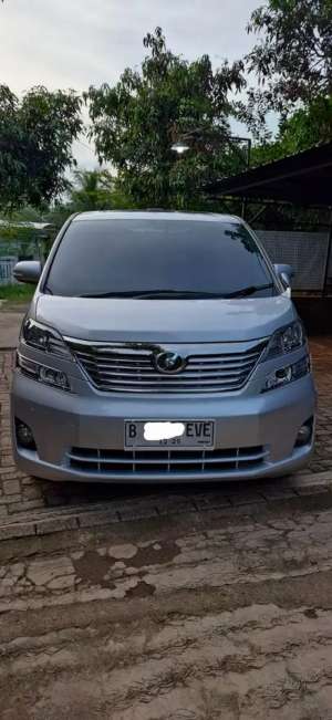 Jual bekas Toyota Vellfire 2011 Bensin,lokasi di Jakarta Barat