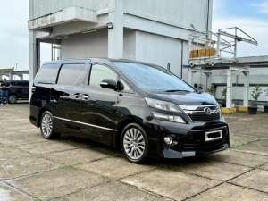 Jual bekas Toyota Vellfire 2.4 Z 2014 Tangan Pertama,lokasi di Tangerang Selatan Kota