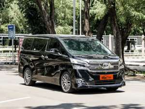 Jual bekas Toyota Vellfire 2.5 G AT 2017,lokasi di  ,Jakarta Pusat