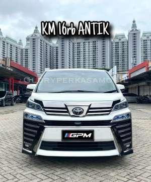 Jual bekas Toyota Vellfire 2.5 G ATPM 2021 2022 KM 16rb ANTIK Toyota Alphard,lokasi di Jakarta Barat