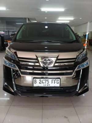 Jual bekas TOYOTA VELLFIRE 2.5 G ATPM 2019,lokasi di Jakarta Selatan
