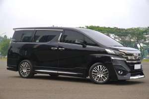 Jual bekas Toyota Vellfire 2.5 G Limited ATPM 2017,lokasi di Jakarta Selatan