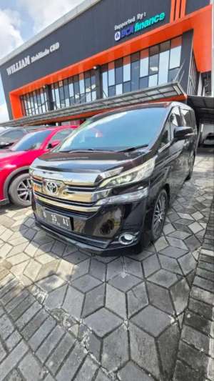 Jual bekas Toyota Vellfire G 2.5L AT 2015,lokasi di Bekasi Kota