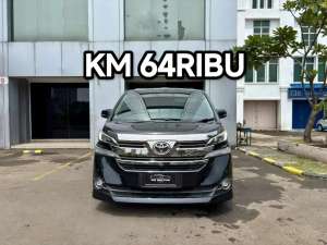 Jual bekas Toyota Vellfire G ATPM 2016 AT 2.5, Km 64Ribu Alphard,lokasi di Jakarta Selatan