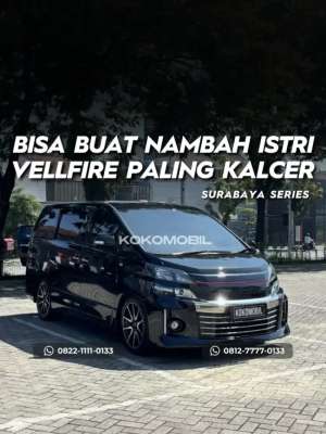 Jual bekas TOYOTA VELLFIRE GS 2013,lokasi di Surabaya Kota