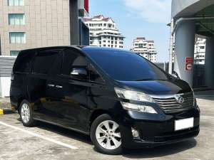 Jual bekas Toyota Vellfire V Prem Sound Full Spec 3Camera CoolHot Box Body Mulus Interior Orsinil Otr KREDIT,lokasi di Jakarta DKI