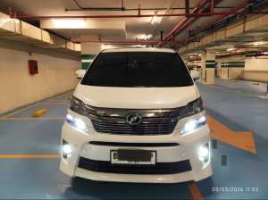 Jual bekas TOYOTA VELLFIRE ZG 2.4 AT BENSIN TAHUN 2014,lokasi di Jakarta Pusat
