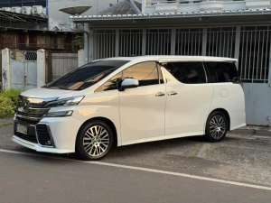 Jual bekas Toyota vellfire ZG PREMIUM SOUND 2015 harga cash,lokasi di Jakarta Pusat