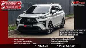 Jual bekas Toyota Veloz 1.5 Q TSS CVT NIK 2023,lokasi di Jakarta Pusat