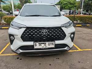 Jual bekas Toyota Veloz Q AT 2024 Putih,lokasi di Jakarta Utara