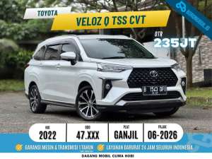 Jual bekas TOYOTA VELOZ Q CVT TSS 2022,lokasi di Tangerang Selatan Kota