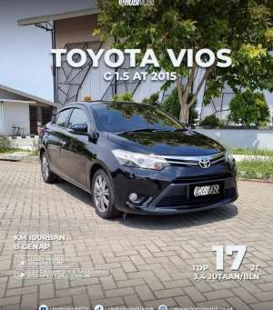 Jual bekas Toyota Vios G 1.5 AT Thn 2015,lokasi di Jakarta Barat