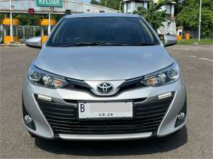 Jual bekas Toyota Vios G 2018 Silver,lokasi di Jakarta DKI