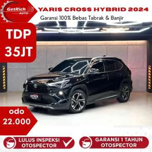 Jual bekas TOYOTA YARIS CROSS GR HYBRID AT 2024,lokasi di Jakarta Utara