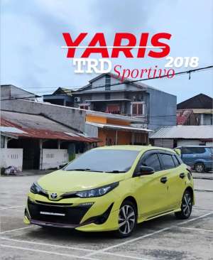 Jual bekas TOYOTA YARIS TRD SPORTIVO AUTOMATIC 2018,lokasi di Palembang Kota