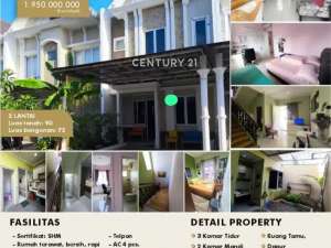 Turun Harga Rumah Full Furnished Di JGC Cluster Thames 4 KT SHM lokasi di Jakarta Timur, tersedia melalui melalui situs Olx