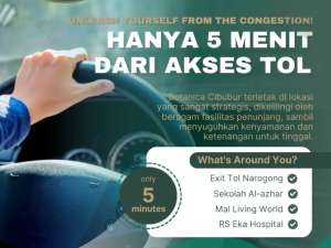 Type 6x12 Daisy Botanica Cibubur lokasi di Bogor Kab., tersedia melalui melalui situs Olx