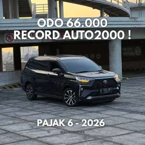 Jual bekas UNTUK LEBARANKM 66.000 PAJAK 62026 TOYOTA VELOZ Q NON TSS 2022,lokasi di Jakarta Selatan