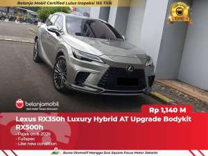 Jual bekas UPGRADE BODYKIT RX500h Lexus RX350 RX 350 Luxury Hybrid AT 2023 2024,lokasi di Jakarta Utara