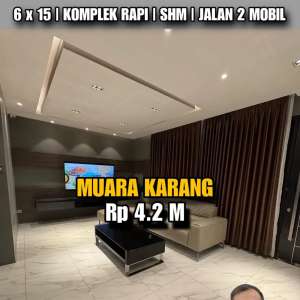 V002 JUAL RUMAH PLUIT 6x15 DALAM KOMPLEK DEKAT GOLF ISLAND PIK lokasi di Jakarta Utara, tersedia melalui melalui situs Olx
