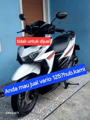 Jual bekas vario 125 di cari,lokasi di Jakarta Pusat