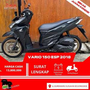 Jual bekas VARIO 150 ESP 2018 SURAT LENGKAP MESIN HALUS SIAP PAKAI NO KENDALA,lokasi di Depok Kota