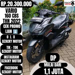 Jual bekas VARIO 160 CBS 2022 SECOND LIKE NEW,lokasi di  ,Tangerang Kota