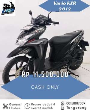 Jual bekas Vario kzr 2012, jual beli motor seken,lokasi di Jakarta Barat
